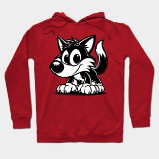 Little Howler: Baby Wolf Design Hoodie